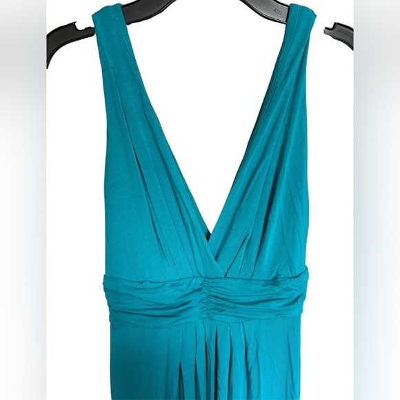 TART Adrianna Maxi Dress Size Small Teal Blue - Picture 5 of 10